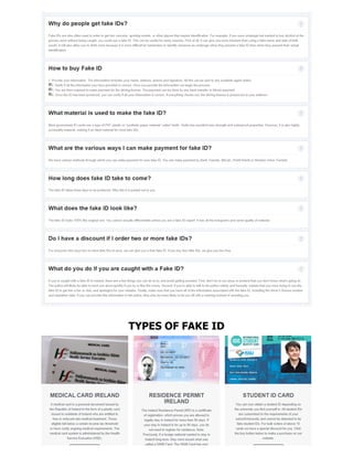 How To Make A Good Fake Id Ireland